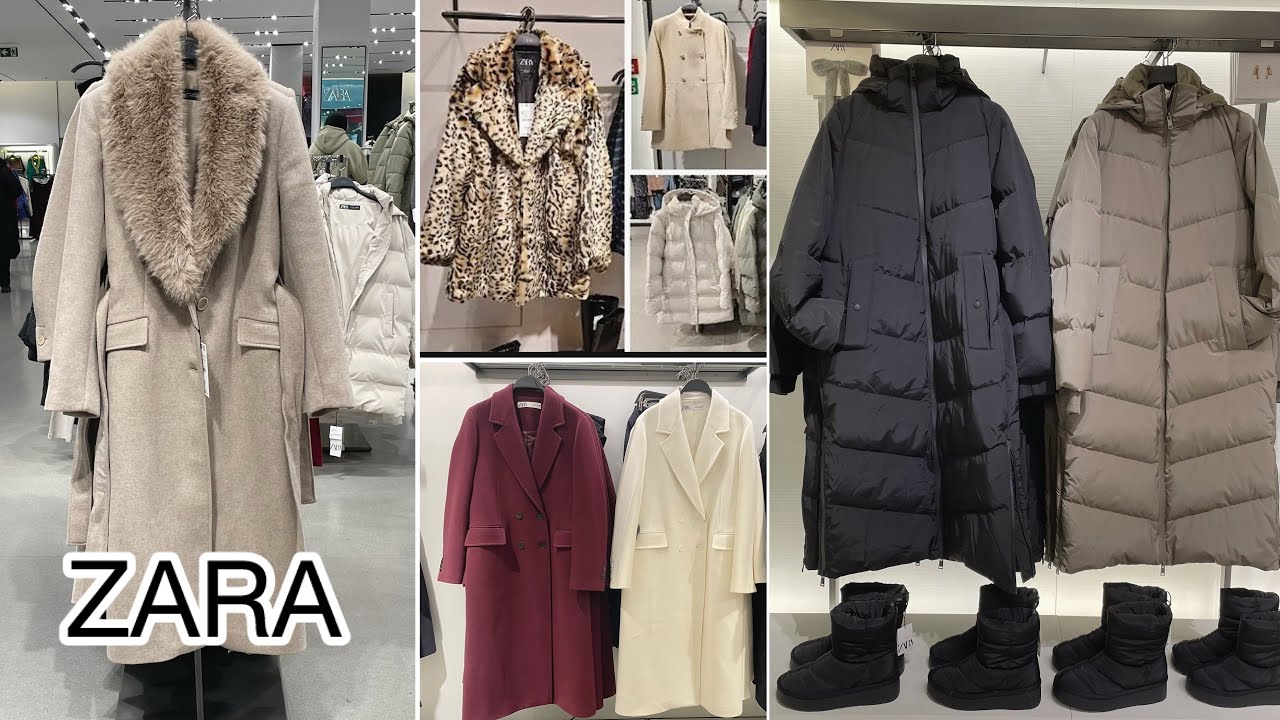ZARA WINTER JACKETS & COATS NEW COLLECTION / DECEMBER 2024