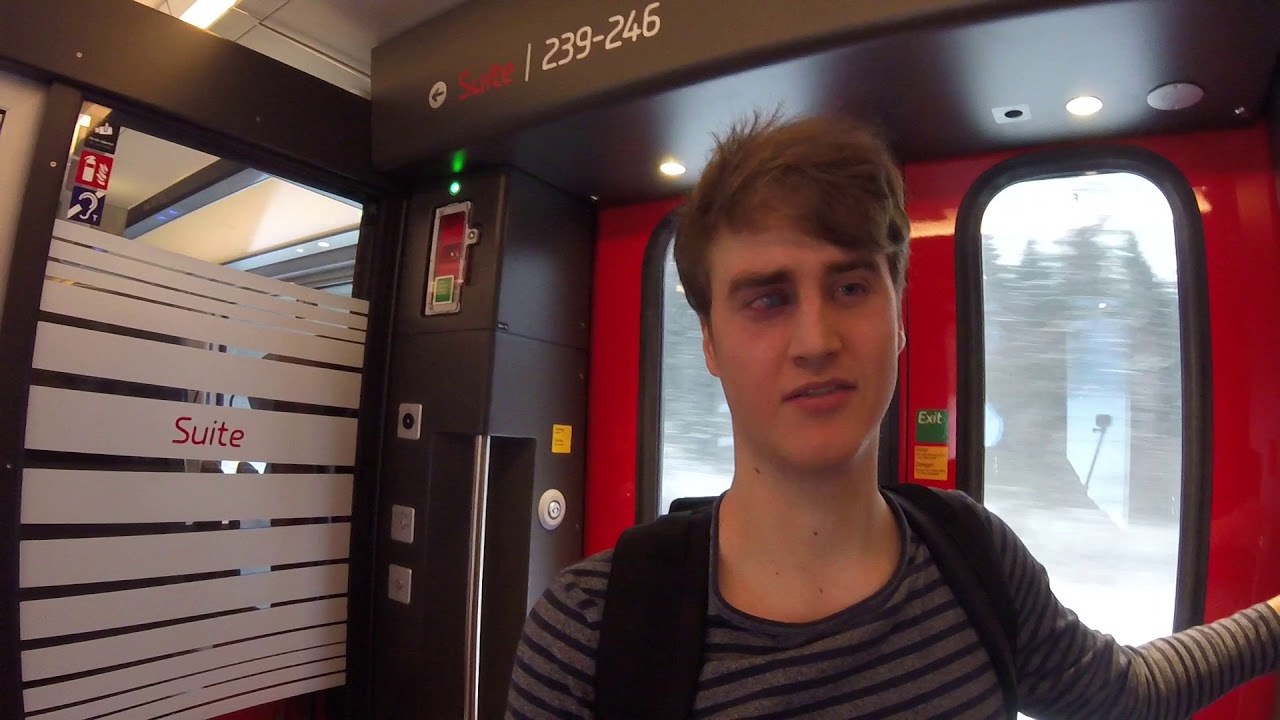 Tågresa till Stockholm för att åka MTR Express