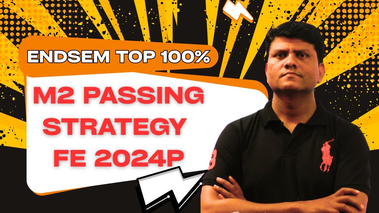 M2 Passing Strategy FE 2024P | You Can Pass M2 Guaranteed | #sppuexam #engineeringexam #m2
