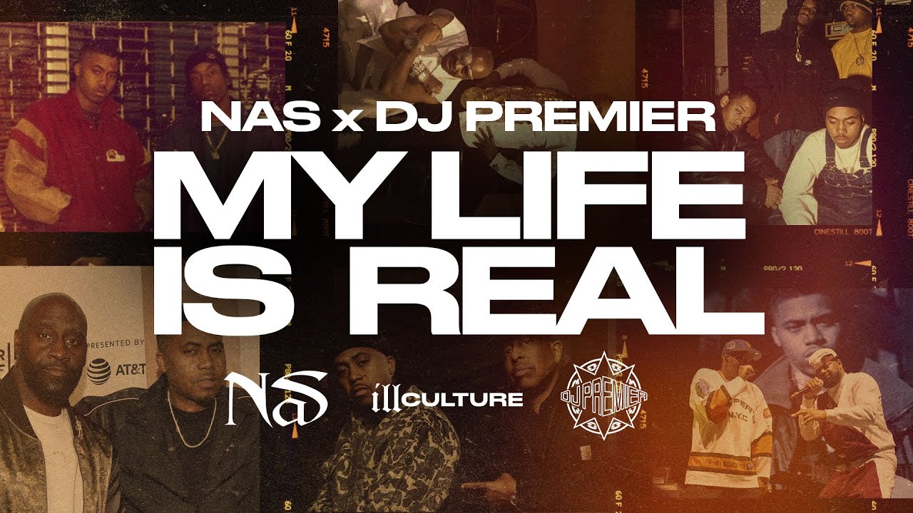 Nas - My Life Is Real (Lyric Video) #nas #djpremier