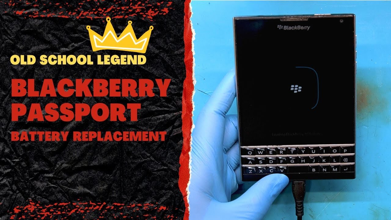 Blackberry Passport Phone original Battery Replaced