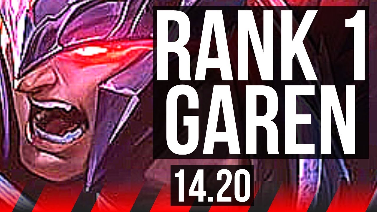 GAREN vs CAMILLE (TOP) | Rank 1, Rank 1 Garen, 8 solo kills, 5k comeback | EUNE Diamond | 14.20