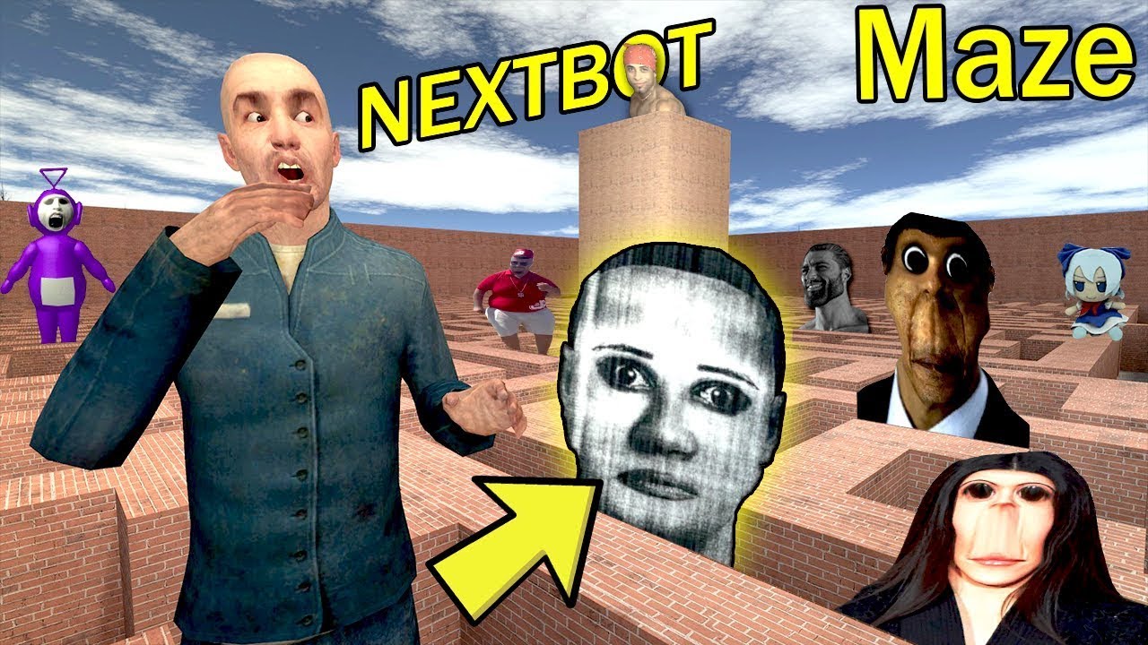 Nextbot Horror Maze Survival Run