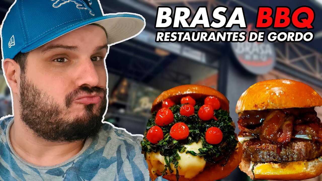 BRASA BBQ - O HAMBÚRGUER TRÊM BÃO DA P$#@ SÔ - #RDG