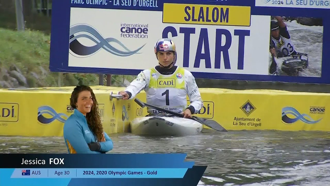 Jessica Fox, Australia - Canoe Final / 2024 ICF Canoe Slalom World Cup La Seu Spain