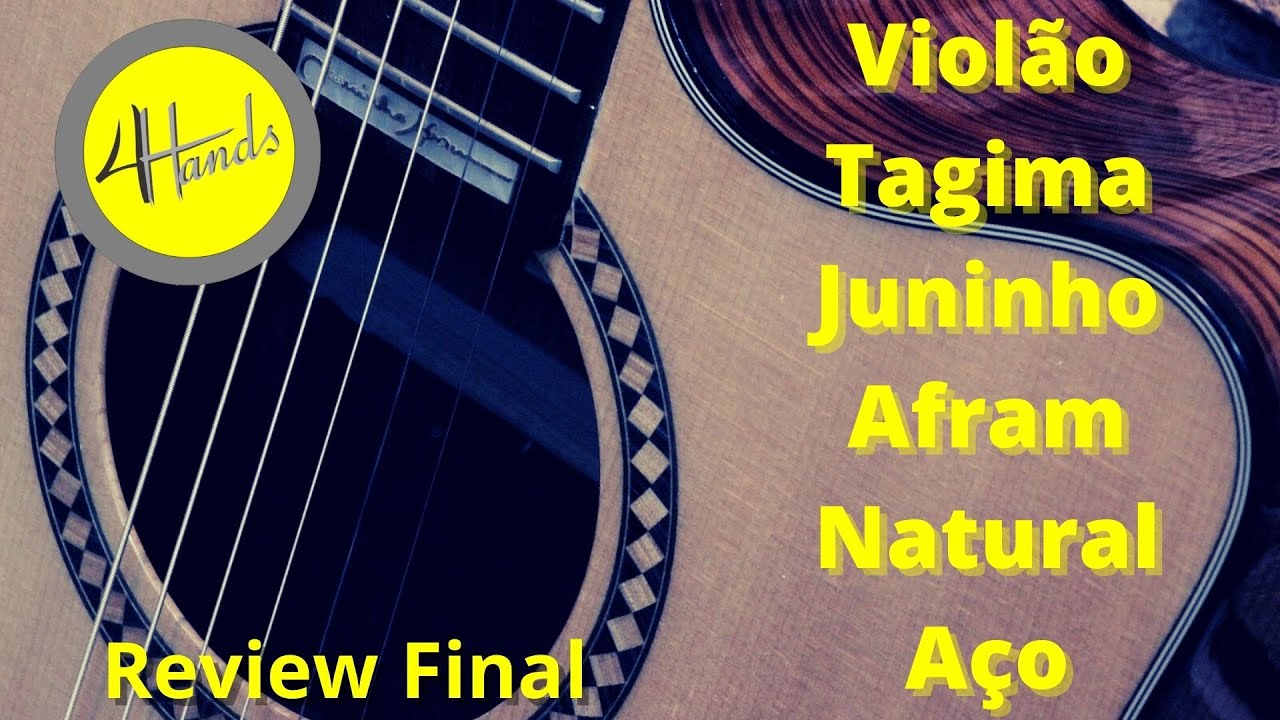 Review Violão Tagima Juninho Afram Signature