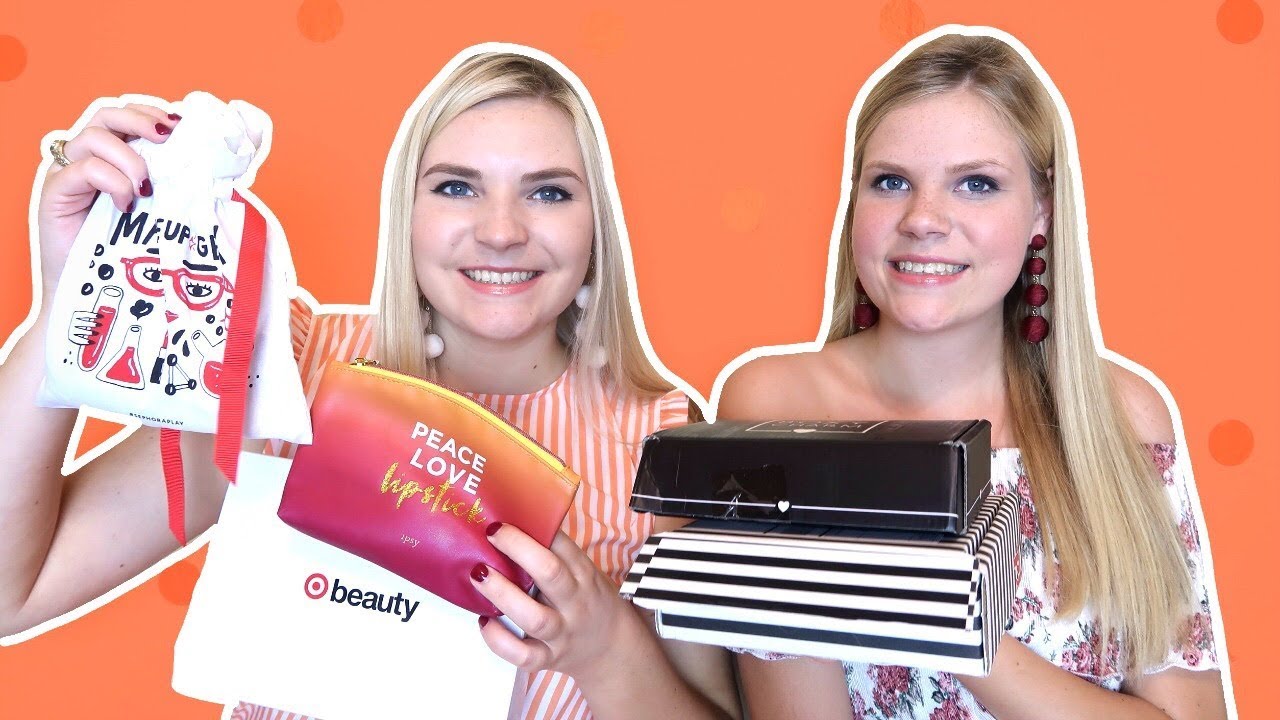 AUGUST Ipsy, Sephora Play, Boxycharm, & Target Beauty Box 2017