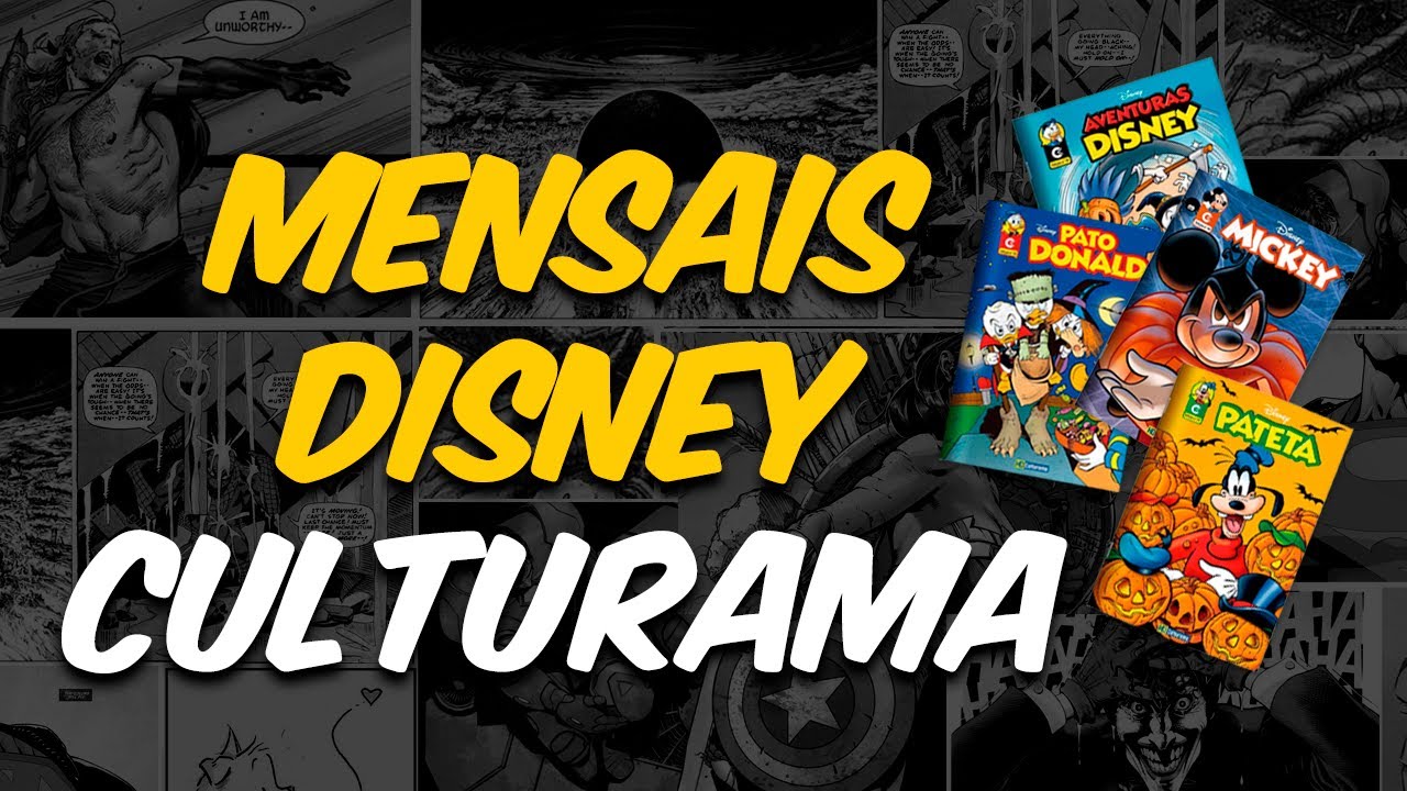 BOTANDO EM DIA: QUADRINHOS DISNEY DA CULTURAMA