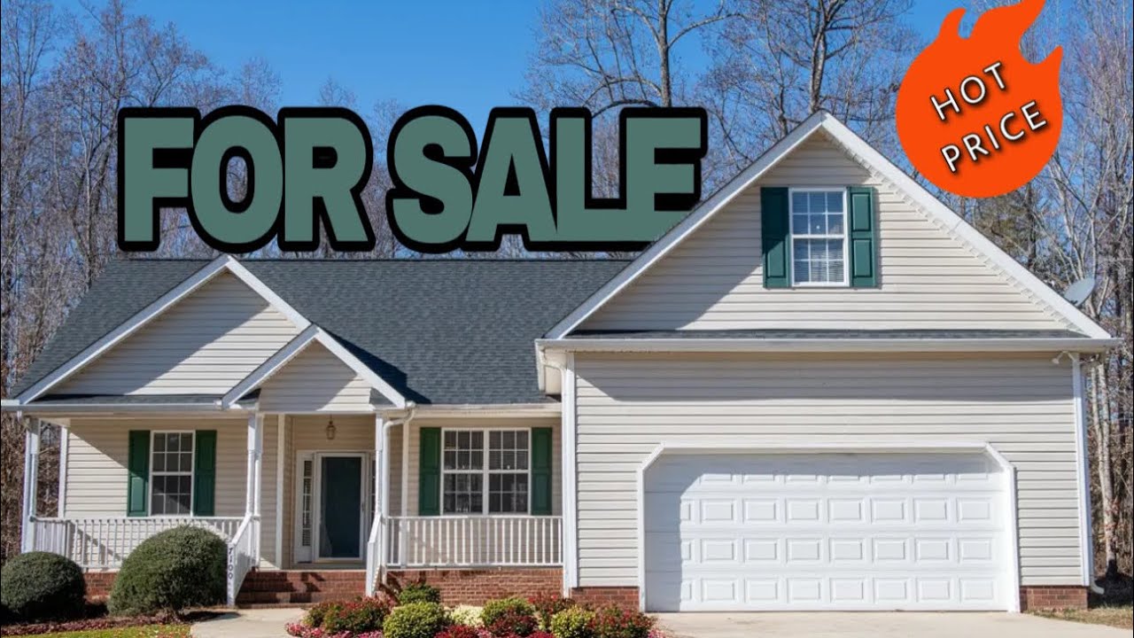 HOT NEW HOME FOR SALE • STOKESDALE, NC • 3 BED 2 BATH • 1,819 SQ FT.