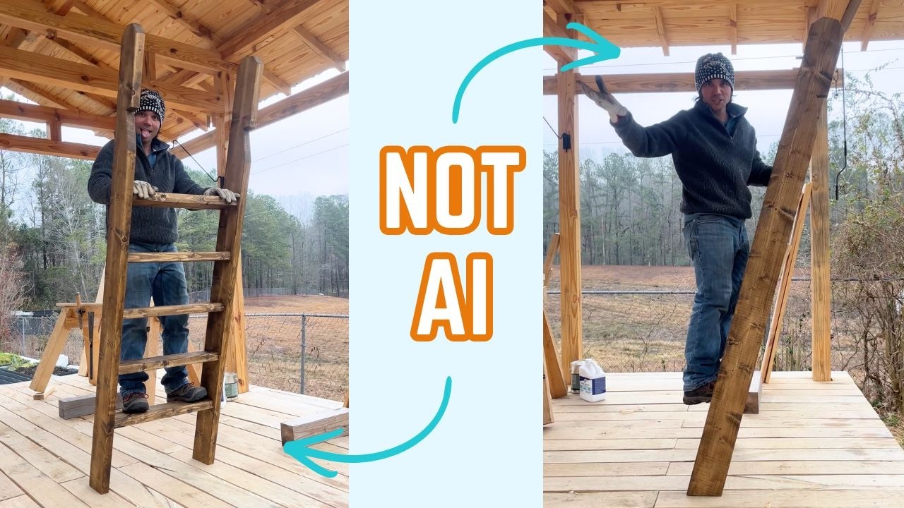 No Nail DIY Ladder with a Router - Super Strong Wood Ladder with Easy Dovetails