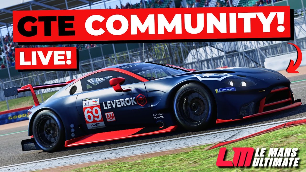 LMU - GTE - 50mins of Silverstone Community Race - Live!