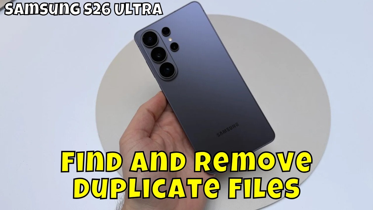 Как найти и удалить дубликаты файлов на Samsung Galaxy S26 Ultra | Руководство по очистке памяти