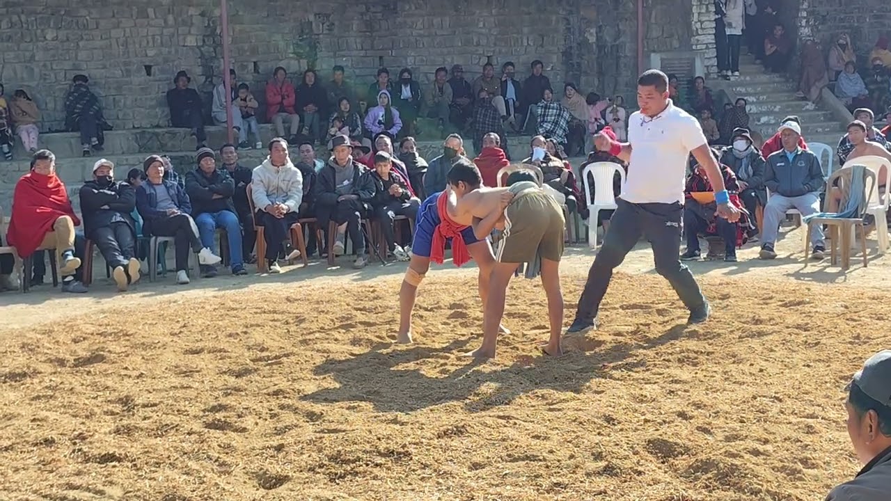 Under15 3rd place 🔴Vetho Venyo Vs 🔵Lhuvekho Venyo 54Thuvopisu Sühkrünye wrestling2026 #wrestling 