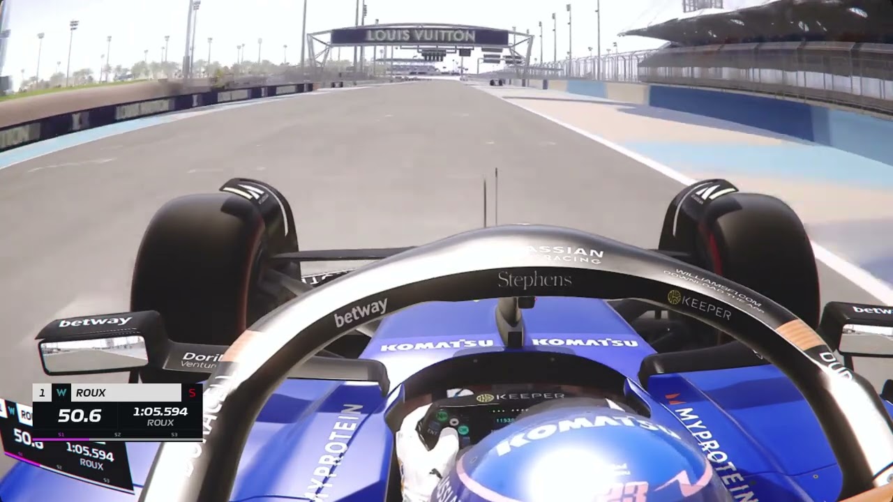 F1 2025 Alex Albon Bahrain Lap | Assetto Corsa