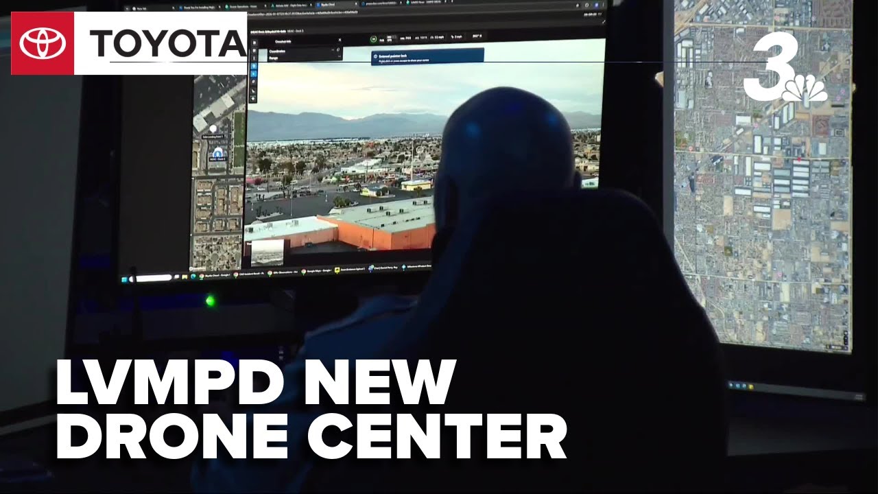 Las Vegas police unveil drone operations center to boost response in violent incidents