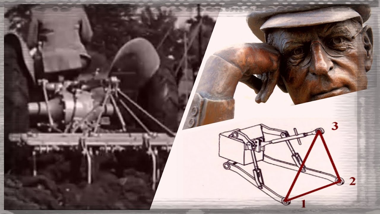 Навесные СХ машины. Гидравлика и Трехточечная навеска Фергюсона.Фильм из 