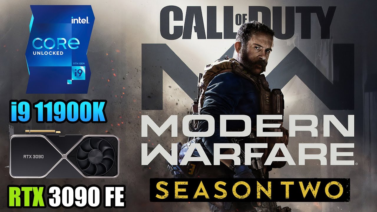 CoD: Modern Warfare - RTX 3090 + i9 11900K - 1080p, 1440p & 4K - High & Low Settings - Season 2