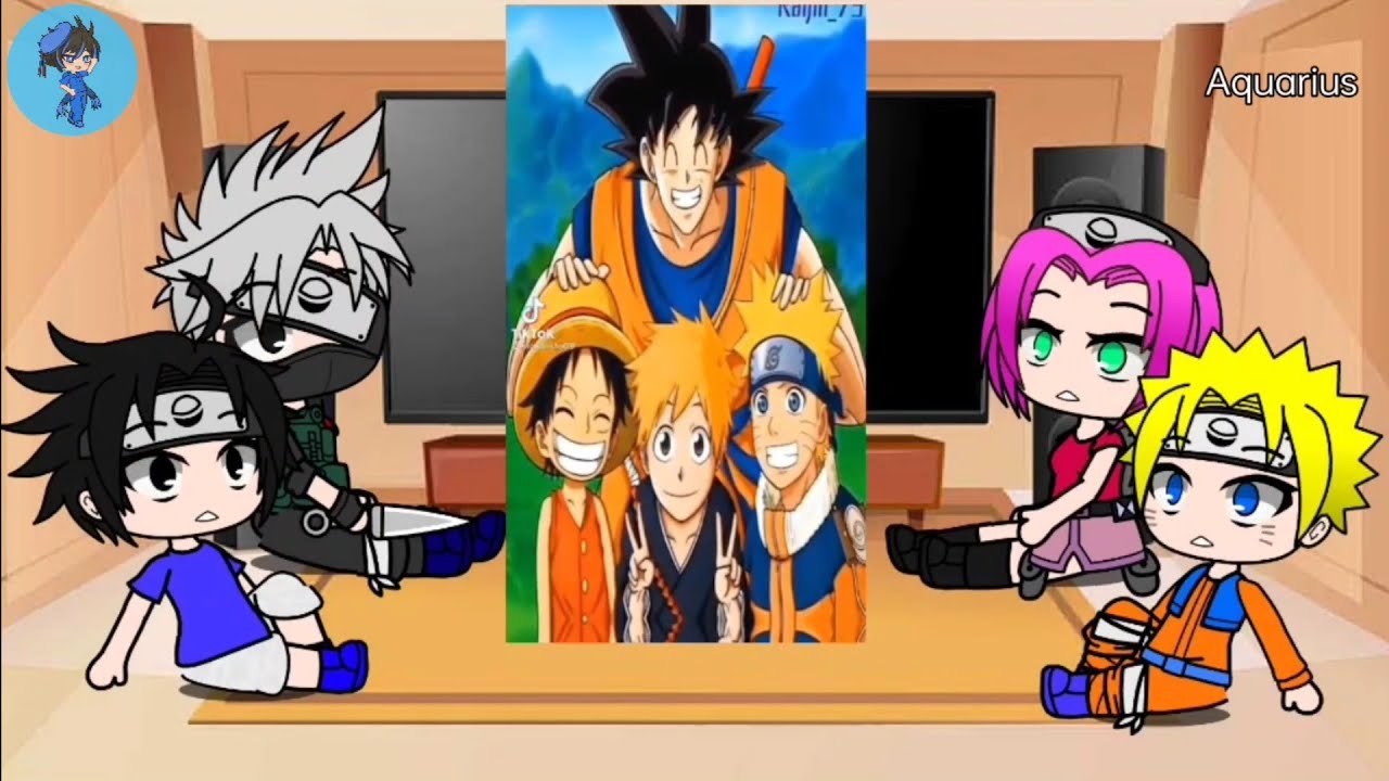 Team 7 react to Goku 2.6K Special • Part 1 • | No Thumbnail  | Aquarius