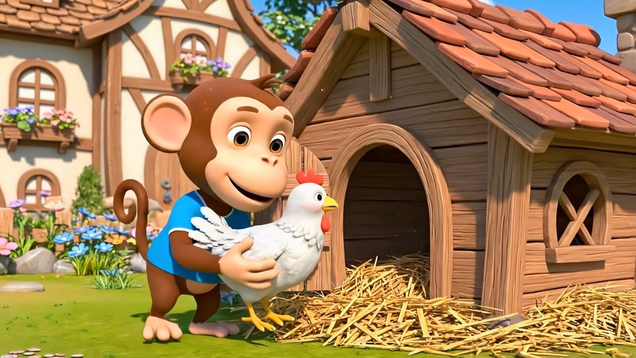 Monkey save a Jungle Aanimal | monkey cartoon video| monkey cartoon jungle video 