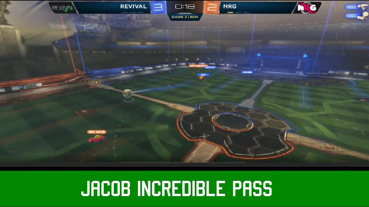 Jacob Insane Pass For Sadjunior - RLCS NRG vs Revival