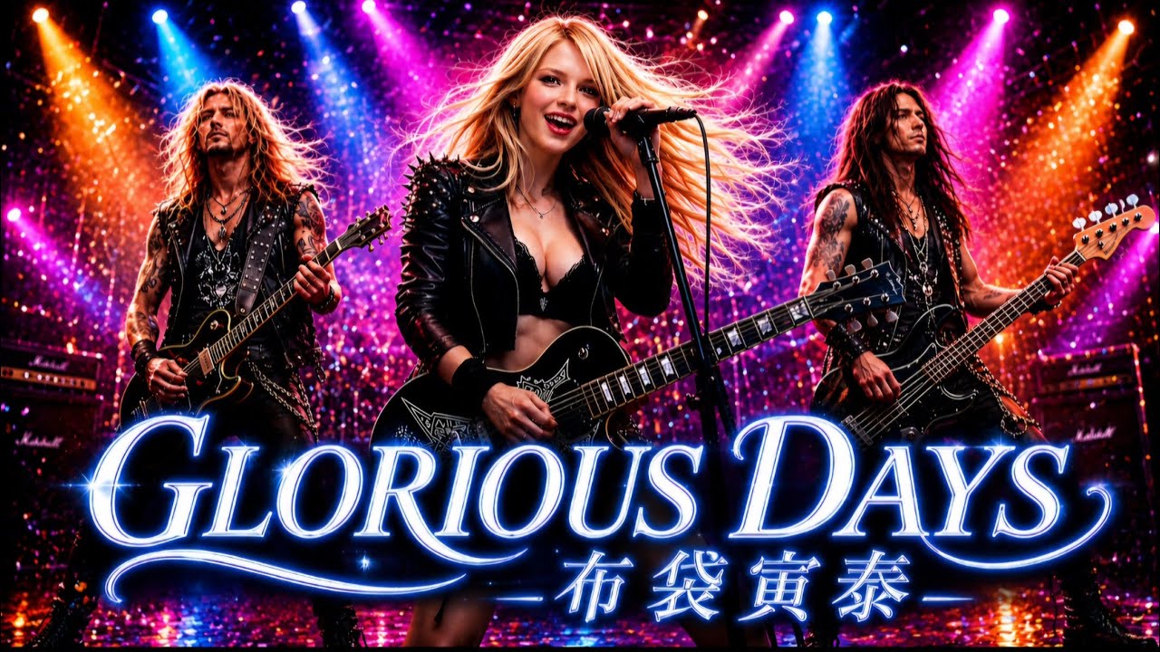 布袋寅泰(BOØWY)　“ GLORIOUS DAYS “ ｜    Hard Rock (Female Vocal)ver.   AICO