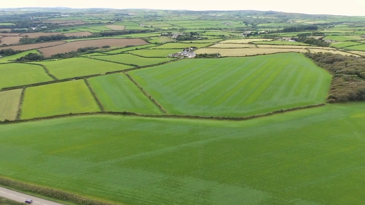 Cornwall aerial coast to coast video, Mounts Bay to Zennor.