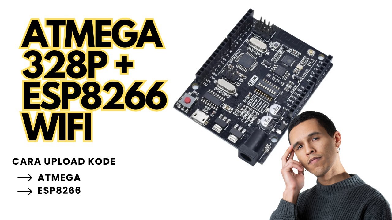 Обзор и руководство по загрузке программ на микроконтроллер Atmega328p ESP8266 Wi-Fi
