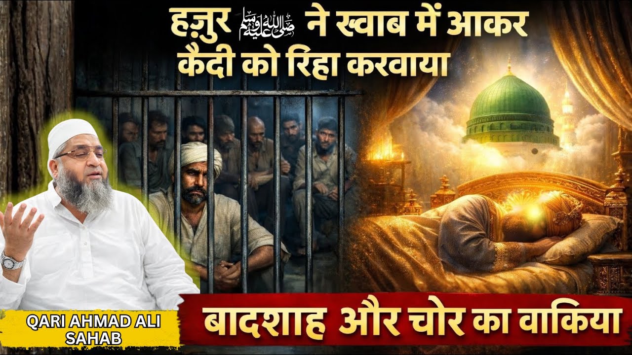 Huzur S.A.W. Ne Khwab Me Aakar Kaidi Ko Riha Karvaya | Harun Rashid Ka Waqiya | Qari Ahmed Ali Bayan