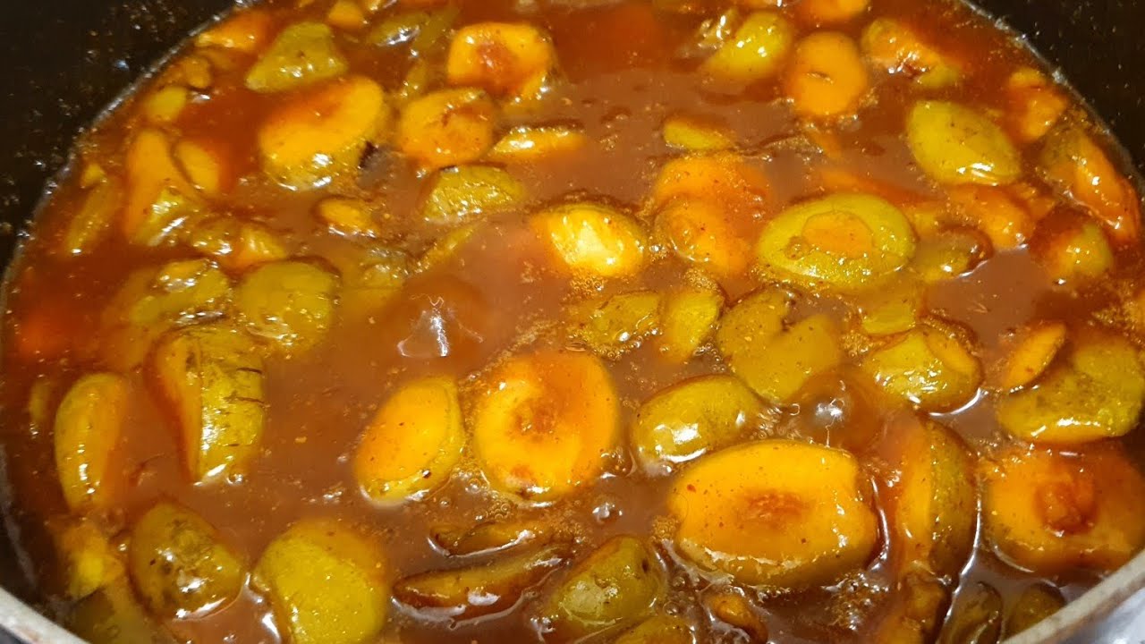 জলপাই আচারের সহজ রেসিপি 