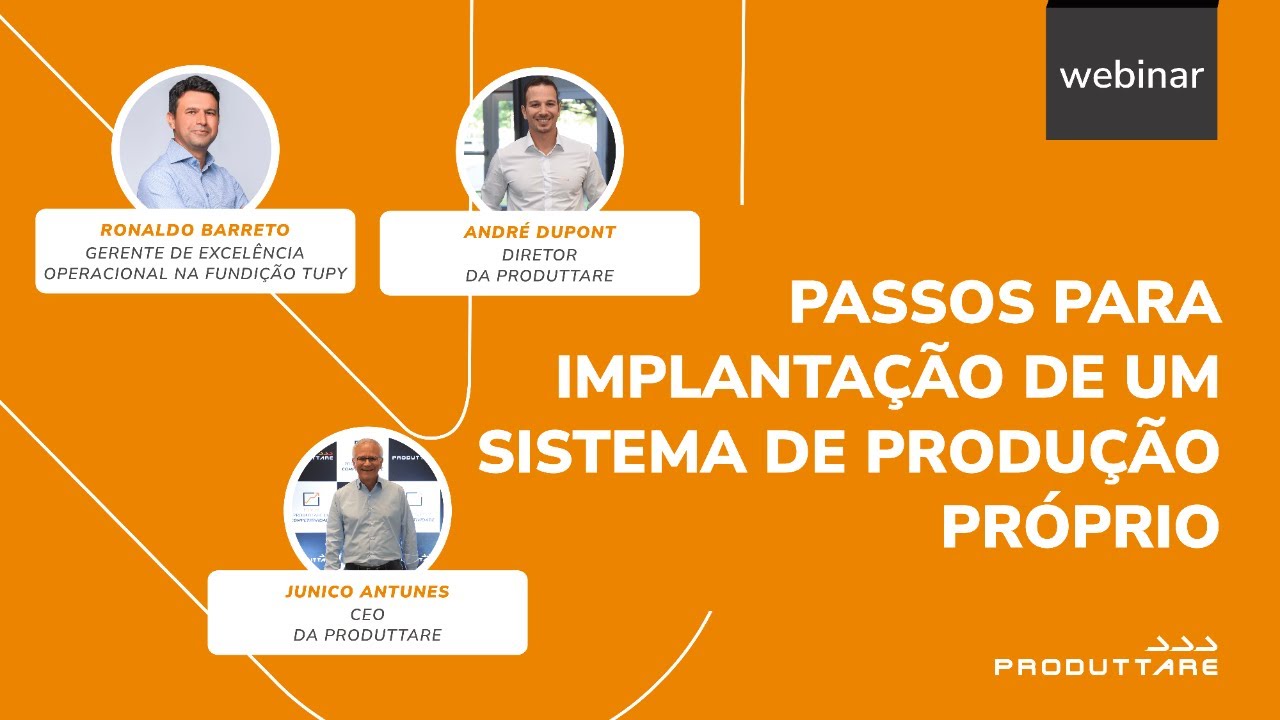 Passos para implantação de um Sistema de Produção Próprio