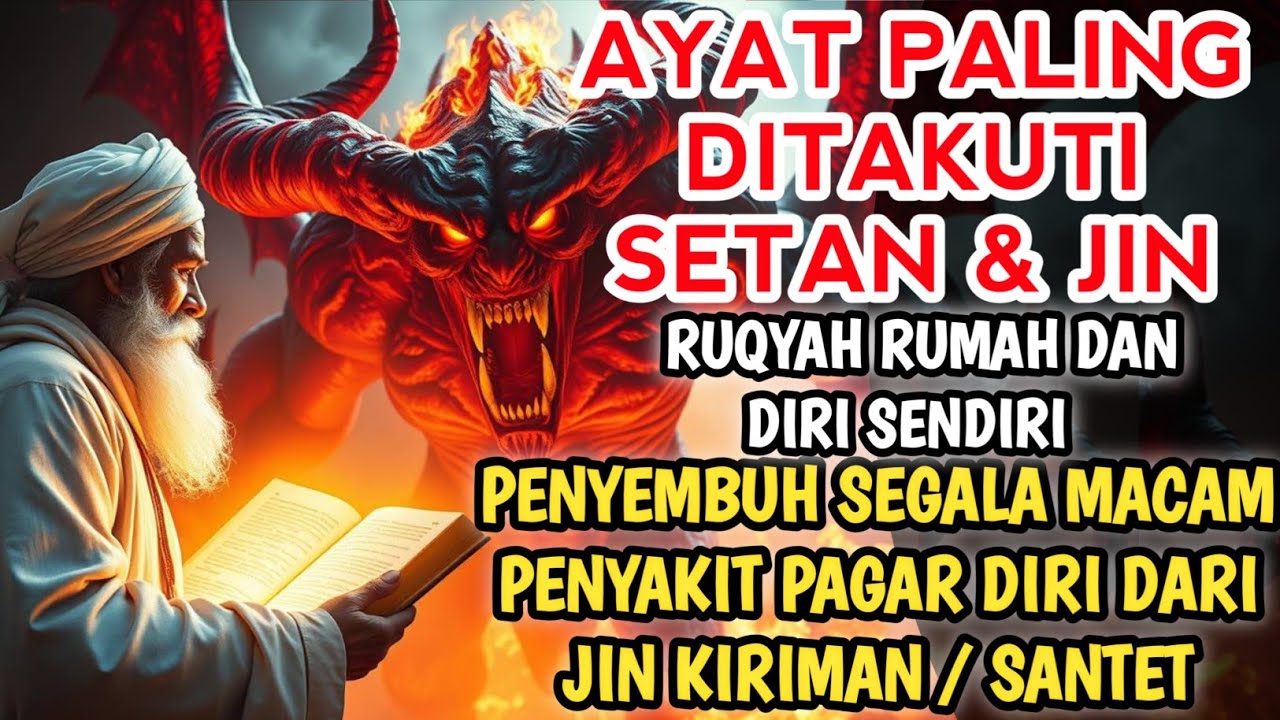 RUQYAH RUMAH PENGUSIR JIN, SETAN & SIHIR DI RUMAH & TUBUH, PENENANG HATI & PIKIRAN | ALAA AQEL