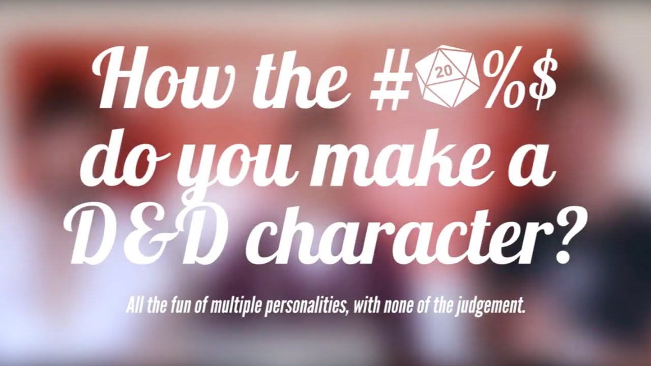 Creating a Character in D&D 5th Edition