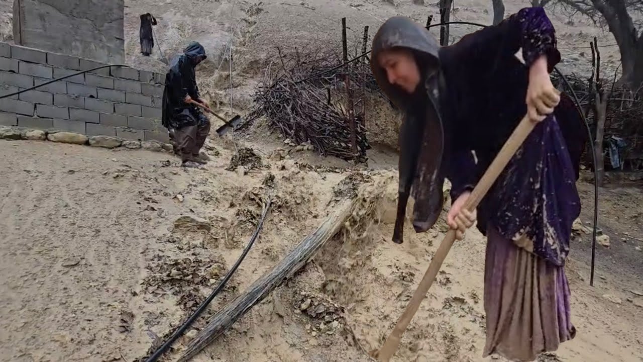 Trapped in a flood, amidst danger, when Mother Nature decides to test Atabek and his family