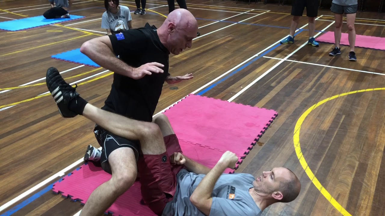 How to escape mounted position | Krav Maga