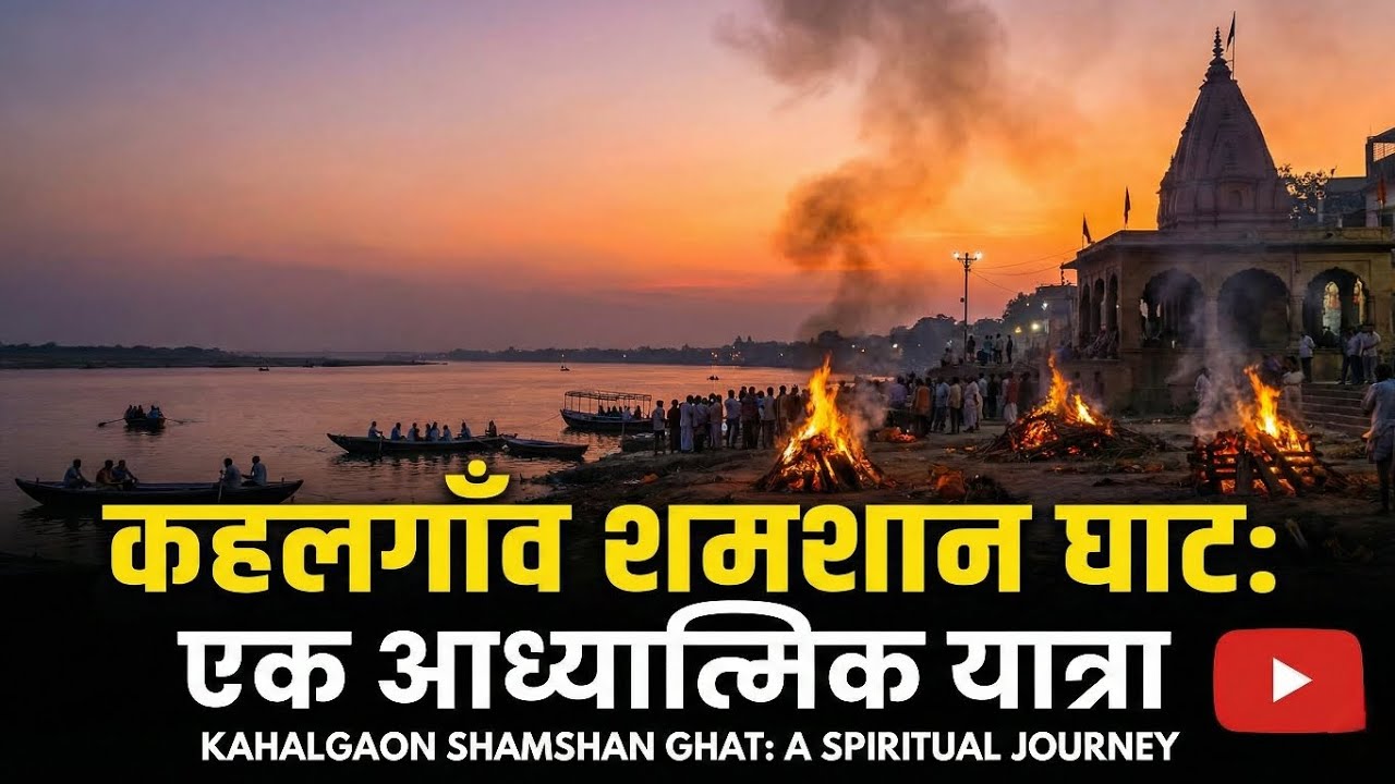 गंगा की गोद में अंतिम विदाई: कहलगांव श्मशान घाट के दर्शन #Kahalgaon#KahalgaonShamshanGhat#कहलगांव