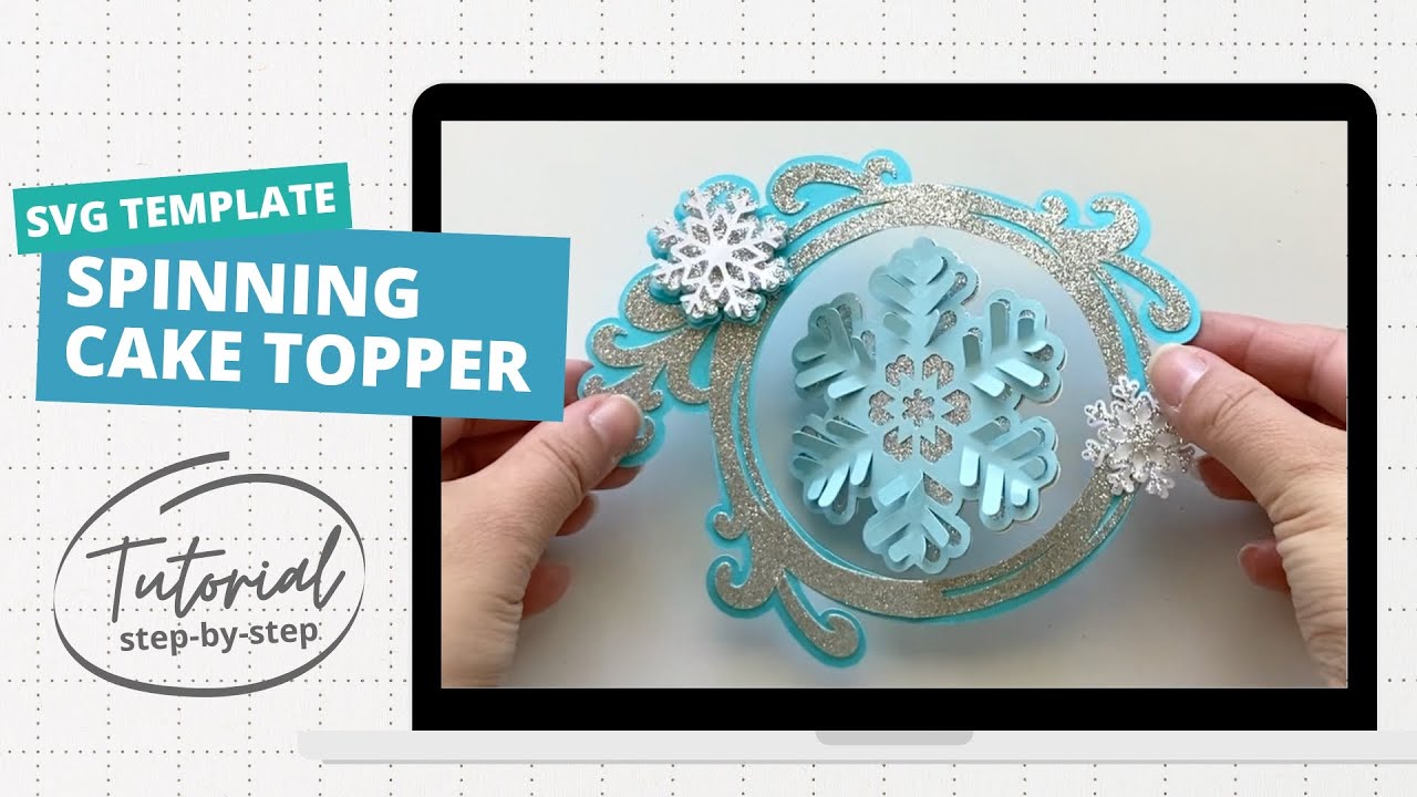 Spinning Cake Topper - assembly tutorial