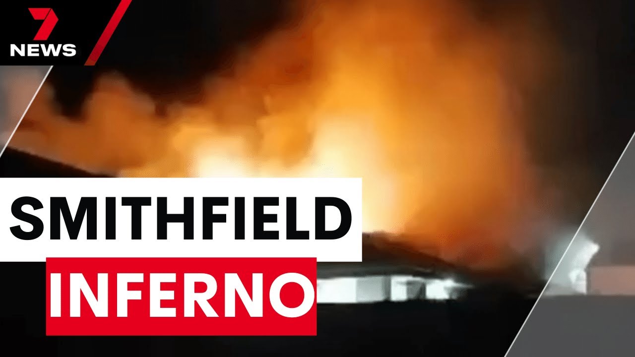 Smithfield woman flees burning home | 7 News Australia