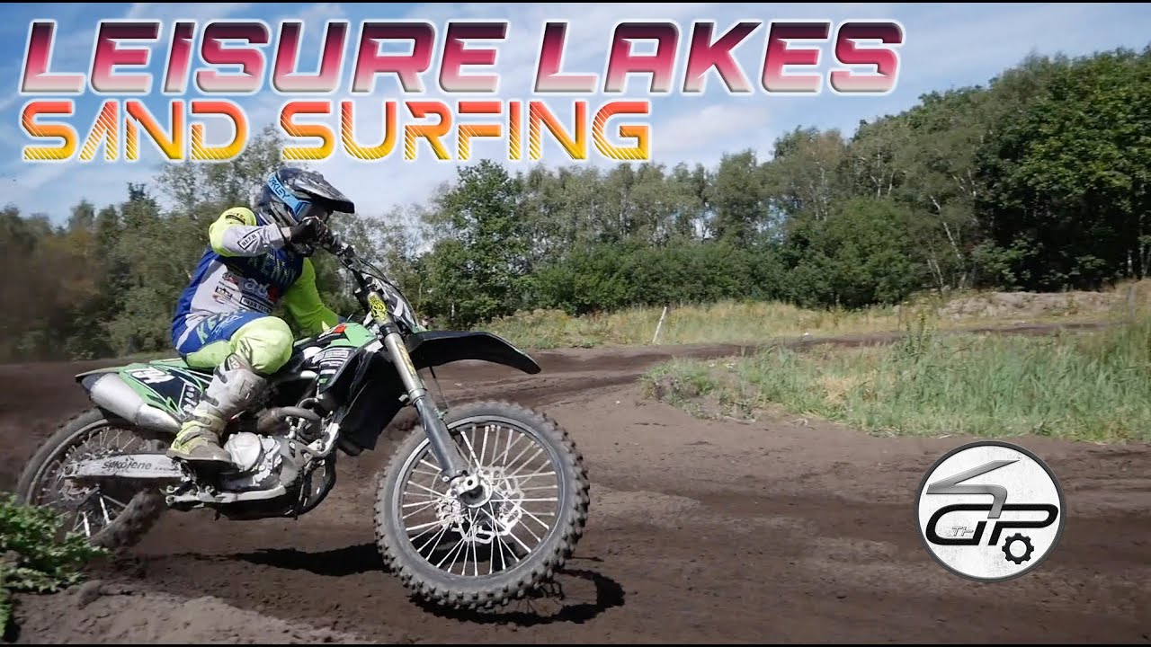 Moto Vlog 75 : LEISURE LAKES SAND SURFING
