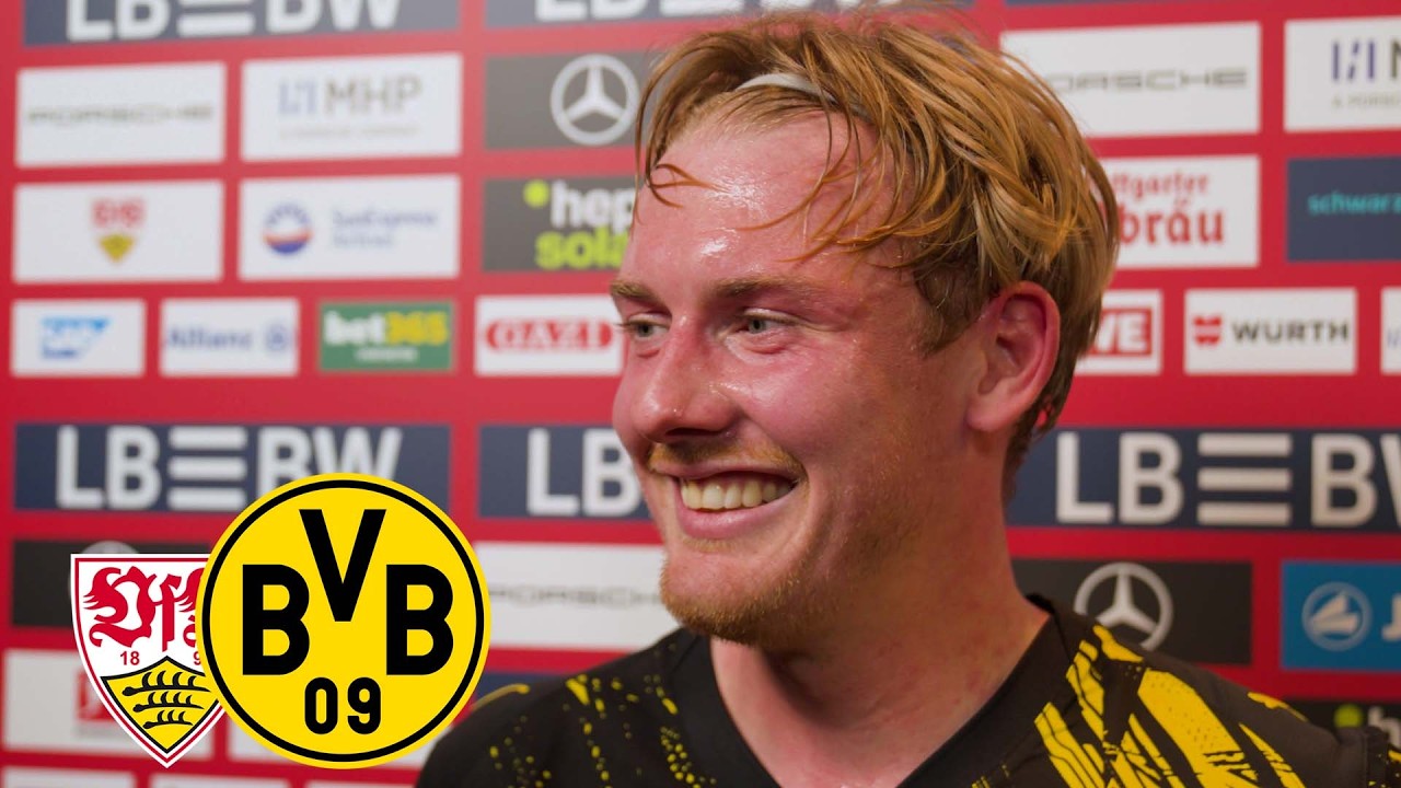Brandt &uuml;ber sein Tor und Assist | Stimmen nach VfB - BVB