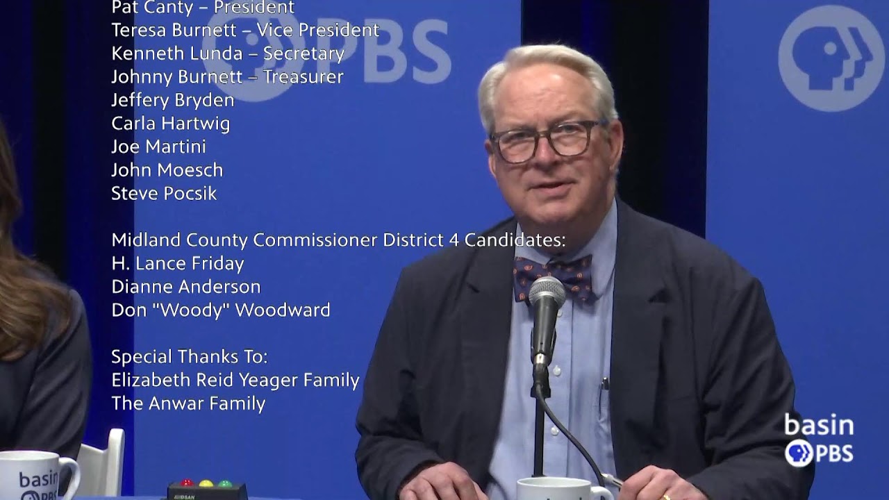 Midland County Commissioner Candidate Forum - LIVE