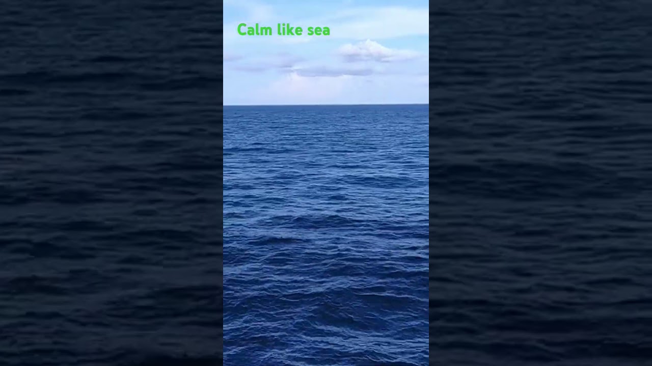 #open sea # clam sea # sea