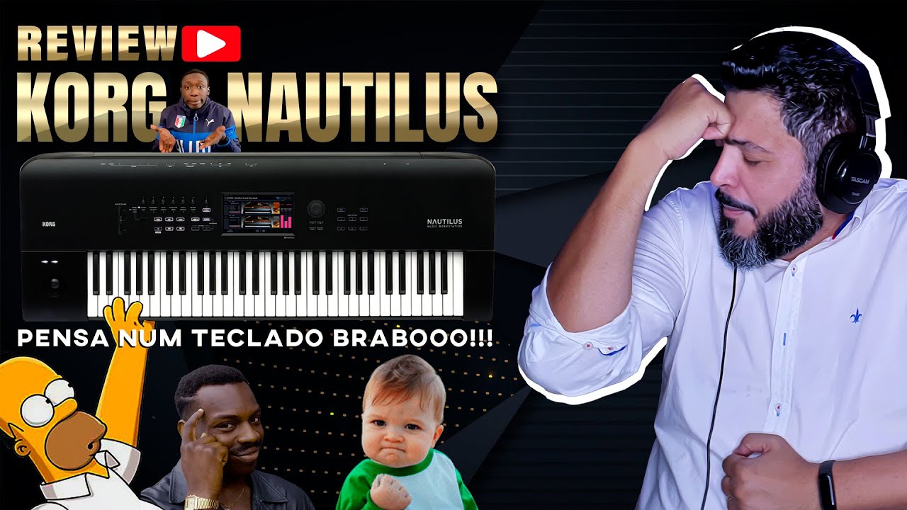 Необычная клавиатура || ОБЗОР KORG NAUTILUS