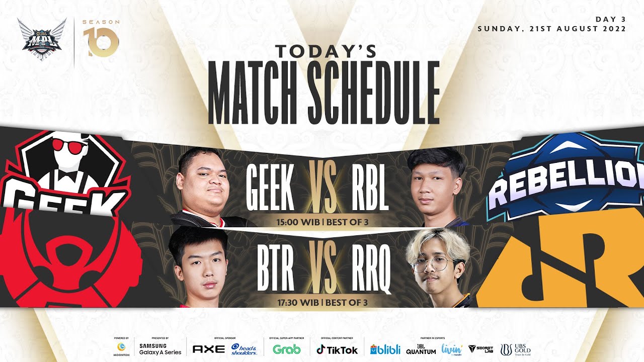 [LIVE] Regular Season MPL ID S10 | Week 2 Day 3