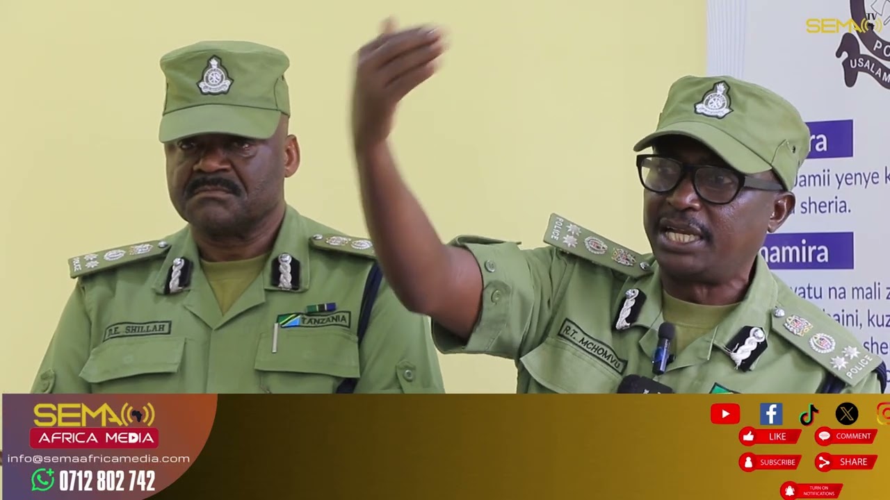 TAARIFA YA HABARI KUTOKA SEMA AFRICA |   WIZI WA PIKIPIKI WATIWA MBARONI NA JESHI LA POLIS ZANZIBAR