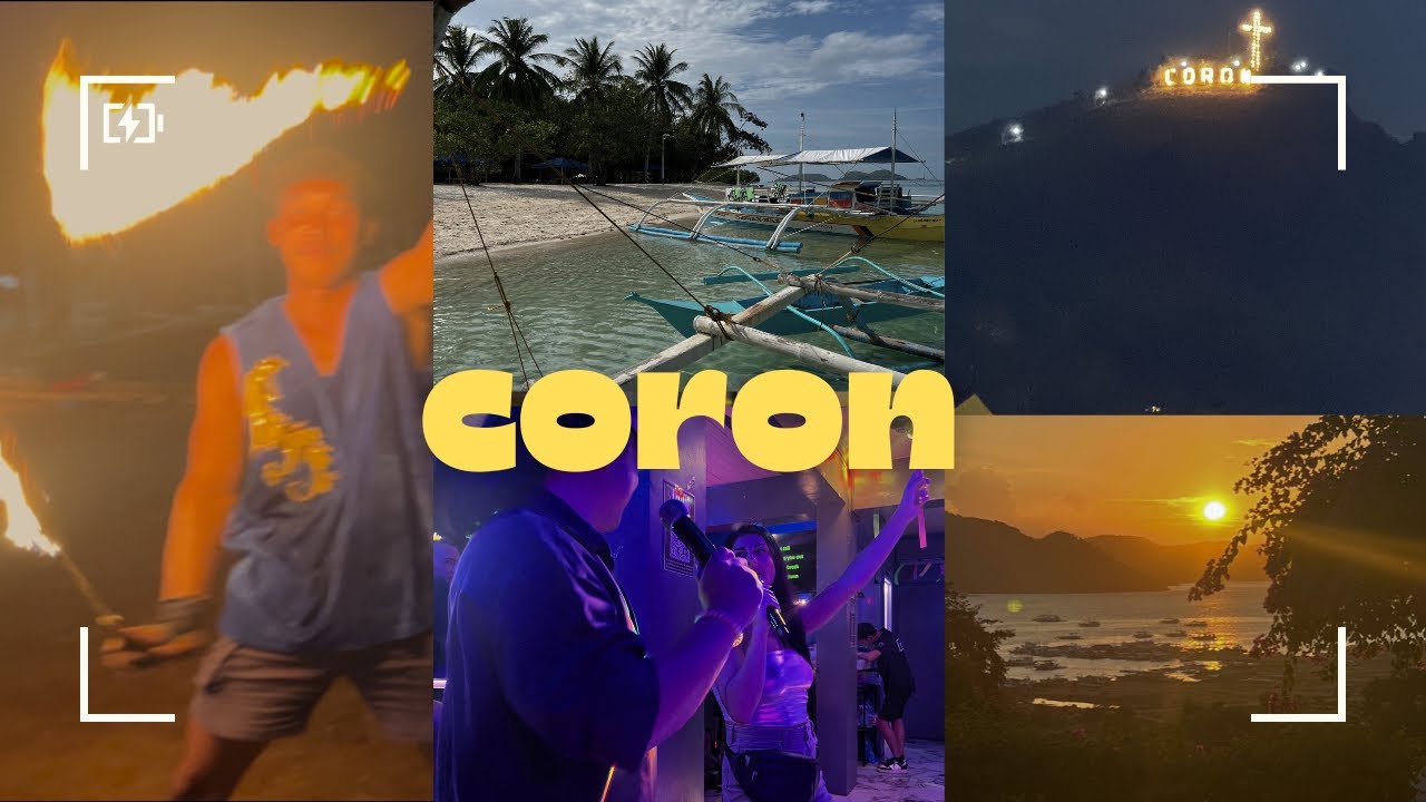 Boat tour & Karaoke in Coron 🇵🇭 | So Much Fun!