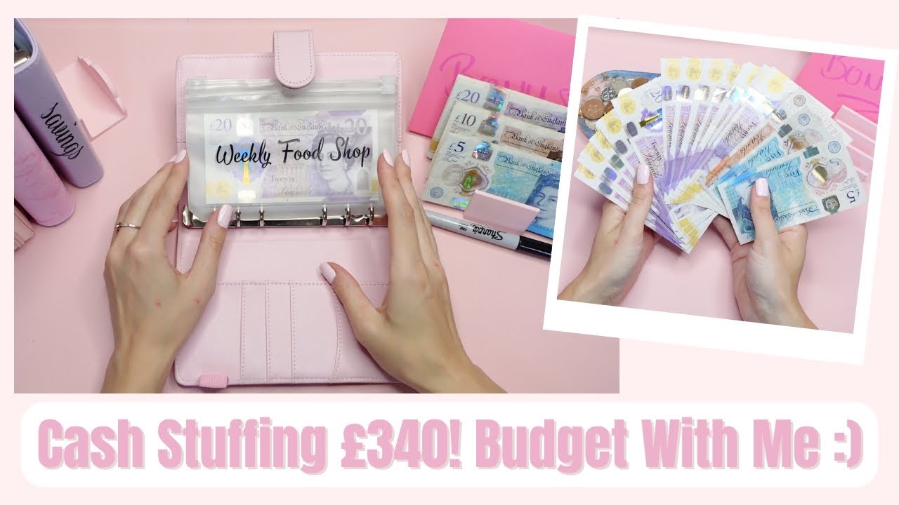 Cash Stuffing £340! | Low Income Budgeting | BudgetWithDee