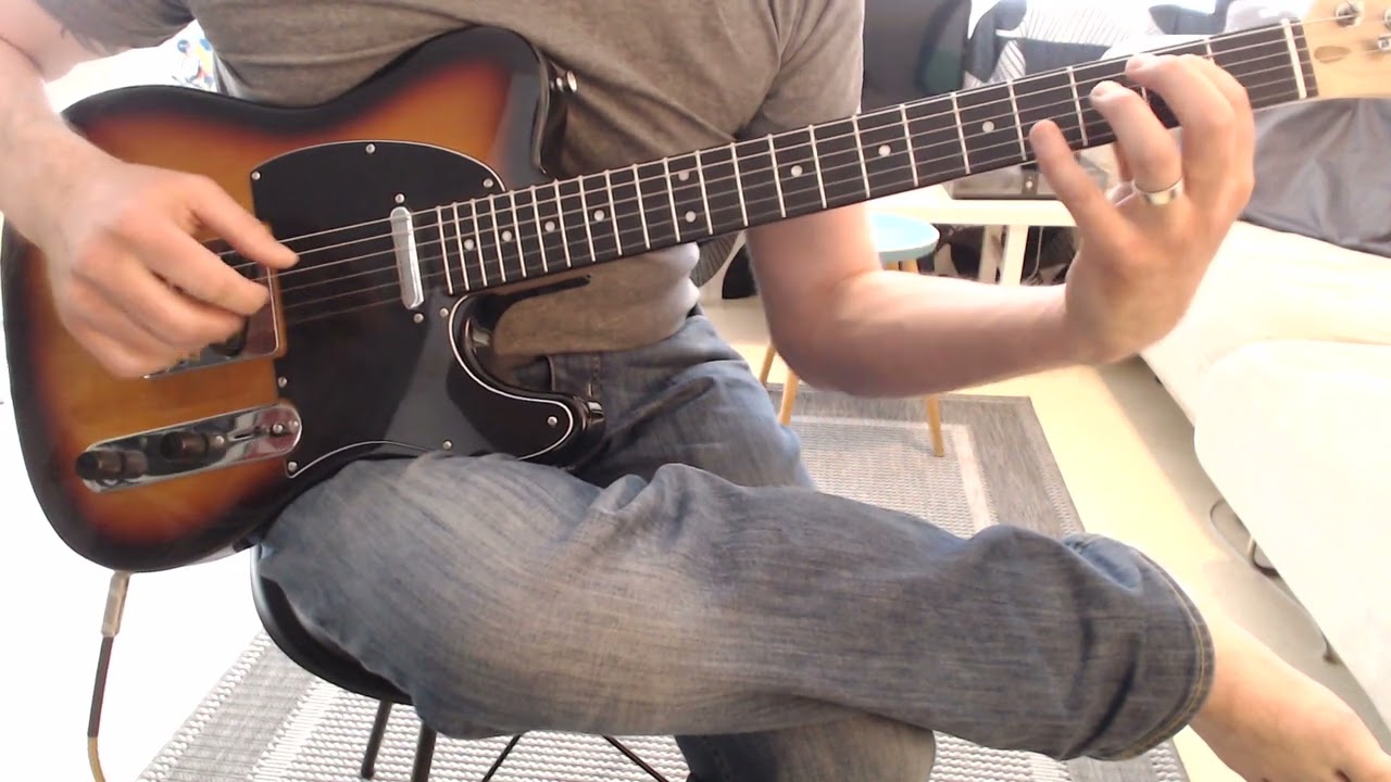 Classical on electric guitar, Carcassi - op.60 no.1