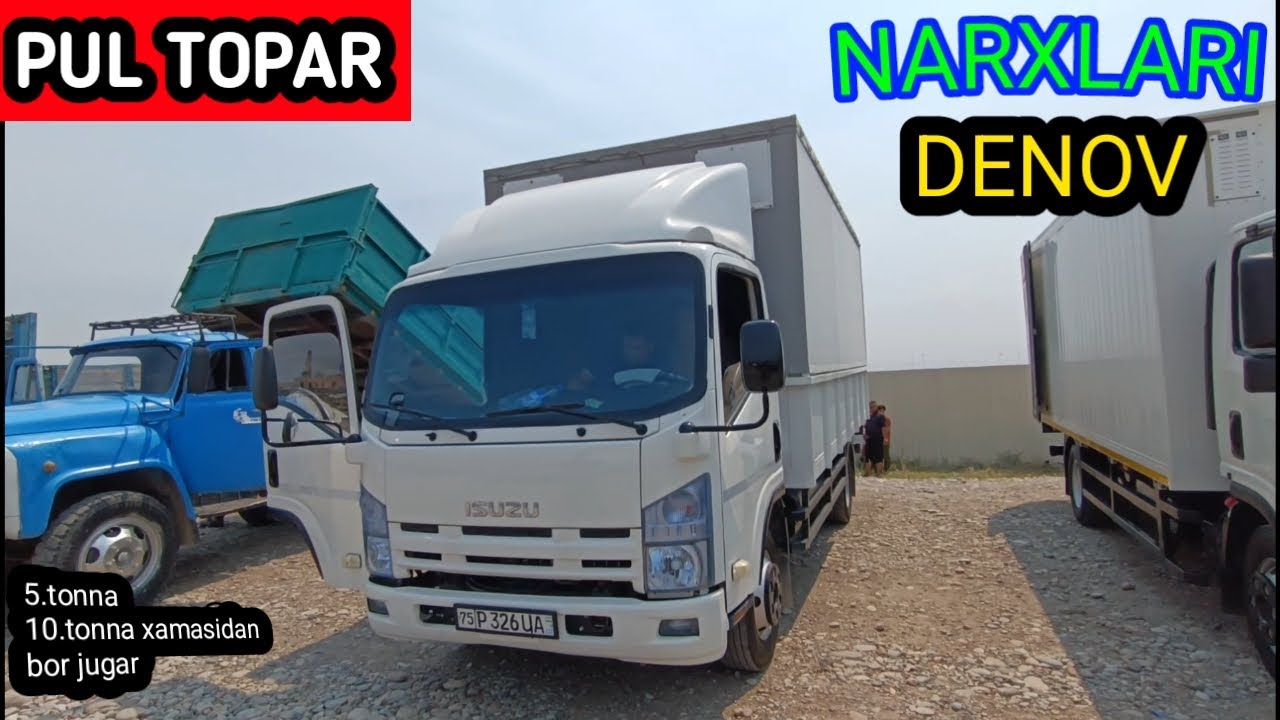 27.AVGUS 10.TONNA 5TONA ISUZU SAMASVAL ZIL KAMAZ XULLAS XAMMA PUL.TOPAR MOSHINALAR FAN OLDIM 2025