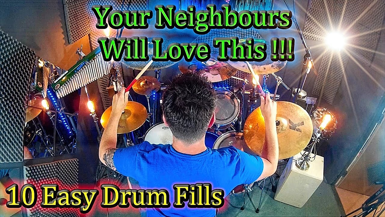 Get Creative Learn 10 Easy Drum Fills Drum tutorial lesson
