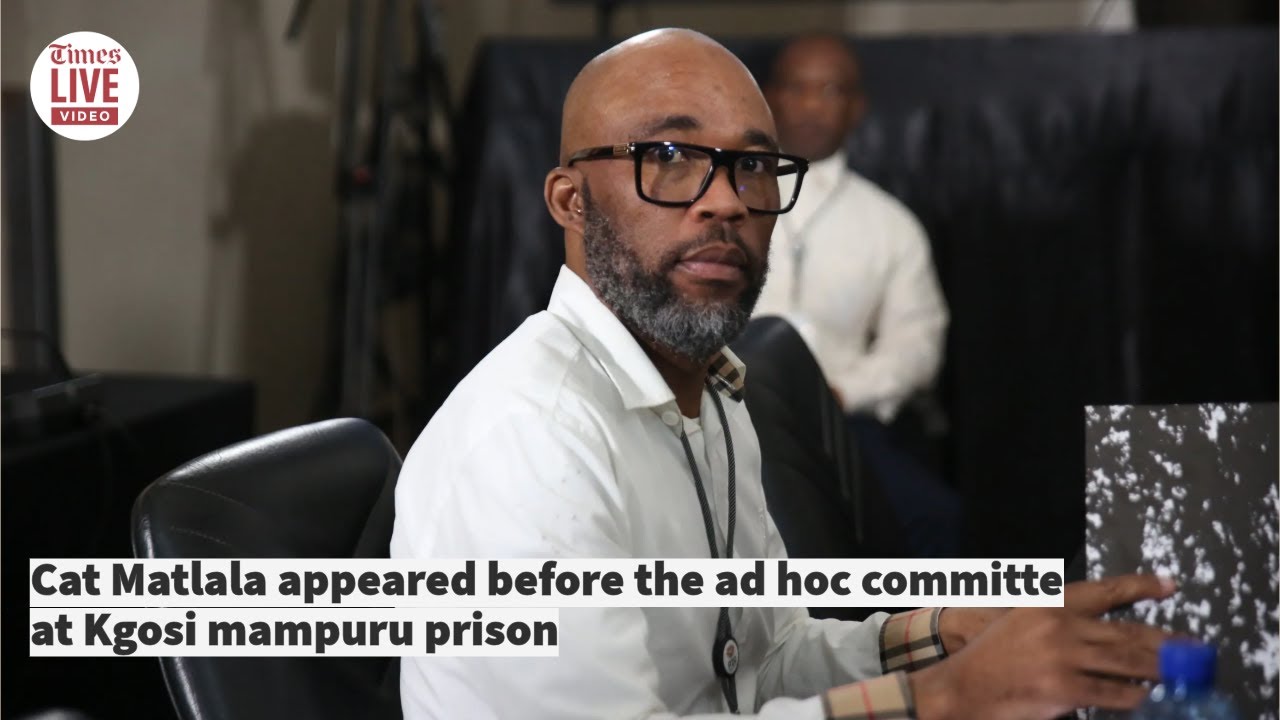 Vusimuzi Cat Matlala's appearance at Kgosi Mampuru prison